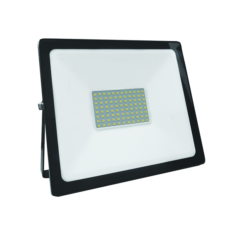 BLACK LED SMD FLOOD LUMINAIRE IP66 70W 4000K 6250Lm 230V RA80 Q7040