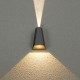 ^LED COB WALL LUMINAIRE 6W 425LM  30° & 120°  230VAC 3.000K DARK GREY CRI80 IP54 30.000HRS LG0187G