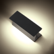 ^LED SMD WALL LUMINAIRE 7W 210LM 190° 230V AC 3.000K DARK GREY CRI80 IP54 30.000HRS LG1201G