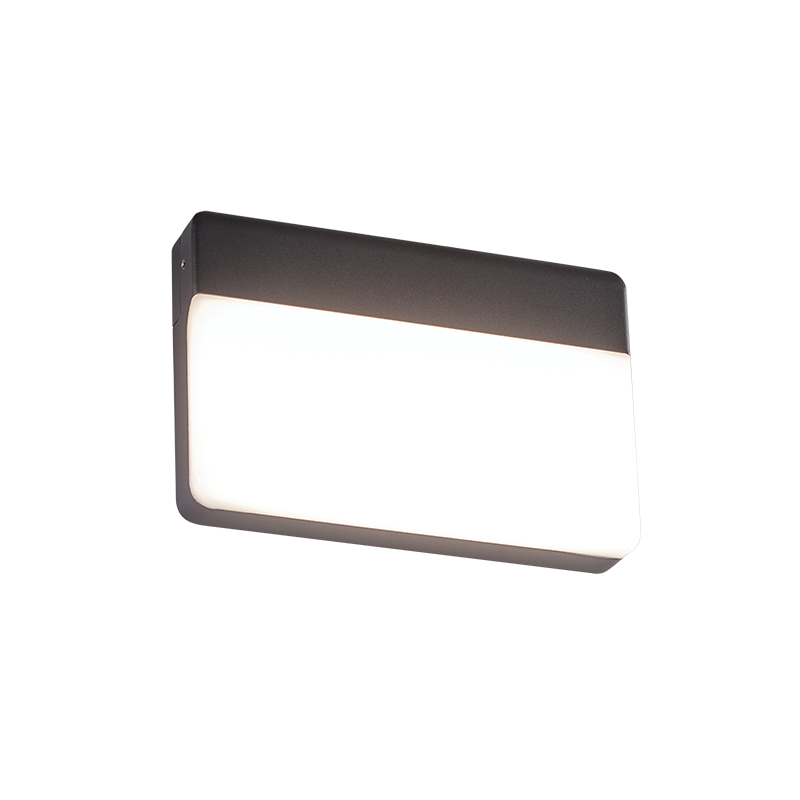 ^LED SMD WALL LUMINAIRE 13W 650LM 120° 230V AC 3.000K DARK GREY CRI80 IP65 30.000HRS LG1329G