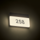 ^LED SMD WALL LUMINAIRE 13W 650LM 120° 230V AC 3.000K DARK GREY CRI80 IP65 30.000HRS LG1329G