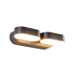 ^LED SMD WALL LUMINAIRE 13W 630LM 100° 230V AC 3.000K DARK GREY CRI80 IP54 30.000HRS LG1682G