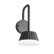 ^LED SMD WALL LUMINAIRE 10W 400LM 85° 230V AC 3.000K DARK GREY CRI80 IP54 30.000HRS LG2122G