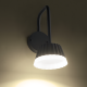 ^LED SMD WALL LUMINAIRE 10W 400LM 85° 230V AC 3.000K DARK GREY CRI80 IP54 30.000HRS LG2122G