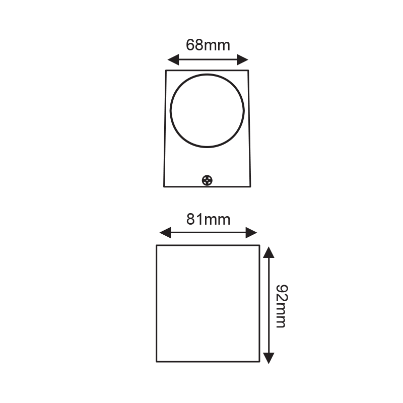 ^LED HP WALL LUMINAIRE 4W 230LM 40° 230V AC 3.000K MATT WHITE CRI80 IP65 30.000HRS LG2203W ^LED HP WALL LUMINAIRE 4W 230LM 40° 230V AC 3.000K MATT WHITE CRI80 IP65 30.000HRS LG2203W