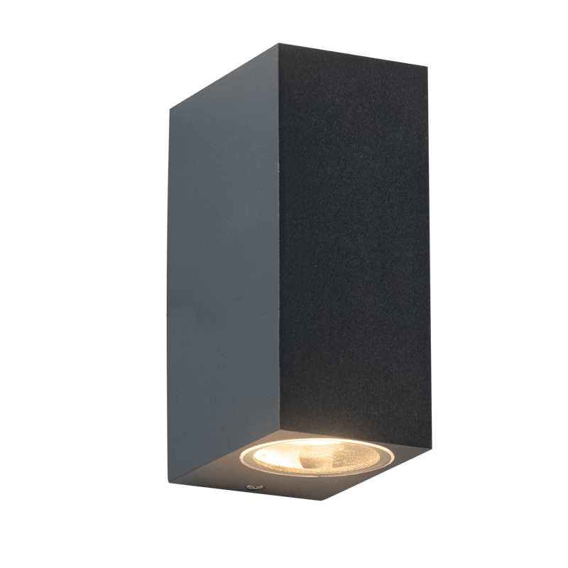 ^LED HP WALL LUMINAIRE 9W 430LM 40° 230V AC 3.000K DARK GREY CRI80 IP65 30.000HRS LG2204G