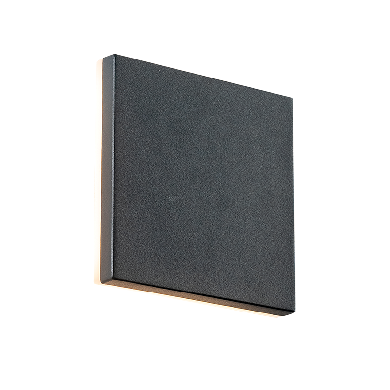 ^LED SMD WALL LUMINAIRE 8W 450LM 110° 230V AC 3.000K DARK GREY CRI80 IP54 30.000HRS LG2802G