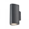 ^LED HP WALL LUMINAIRE 6W 300LM 50° 230V AC 3.000K DARK GREY CRI80 IP54 30.000HRS LG2982G