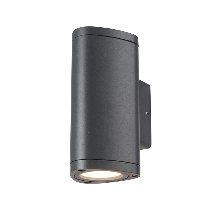 ^LED HP WALL LUMINAIRE 6W 300LM 50° 230V AC 3.000K DARK GREY CRI80 IP54 30.000HRS LG2982G