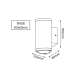 ^LED HP WALL LUMINAIRE 6W 300LM 50° 230V AC 3.000K DARK GREY CRI80 IP54 30.000HRS LG2982G