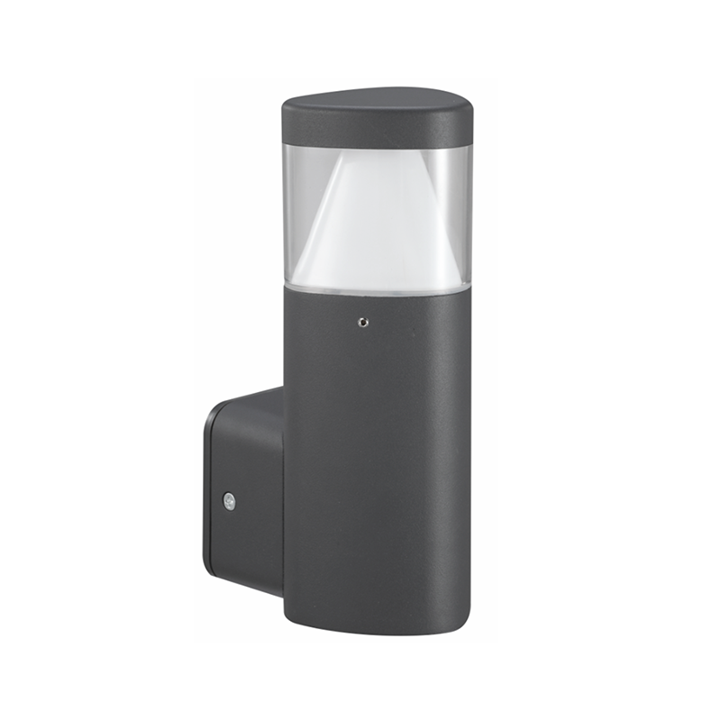 ^LED SMD WALL LUMINAIRE 7W 410LM 340° 230V AC 3.000K DARK GREY CRI80 IP54 30.000HRS LG3704G
