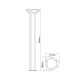 ^LED SMD POST LUMINAIRE 7W 520LM 330° 230V AC 3.000K DARK GREY CRI80 IP54 30.000HRS LG3802G-500