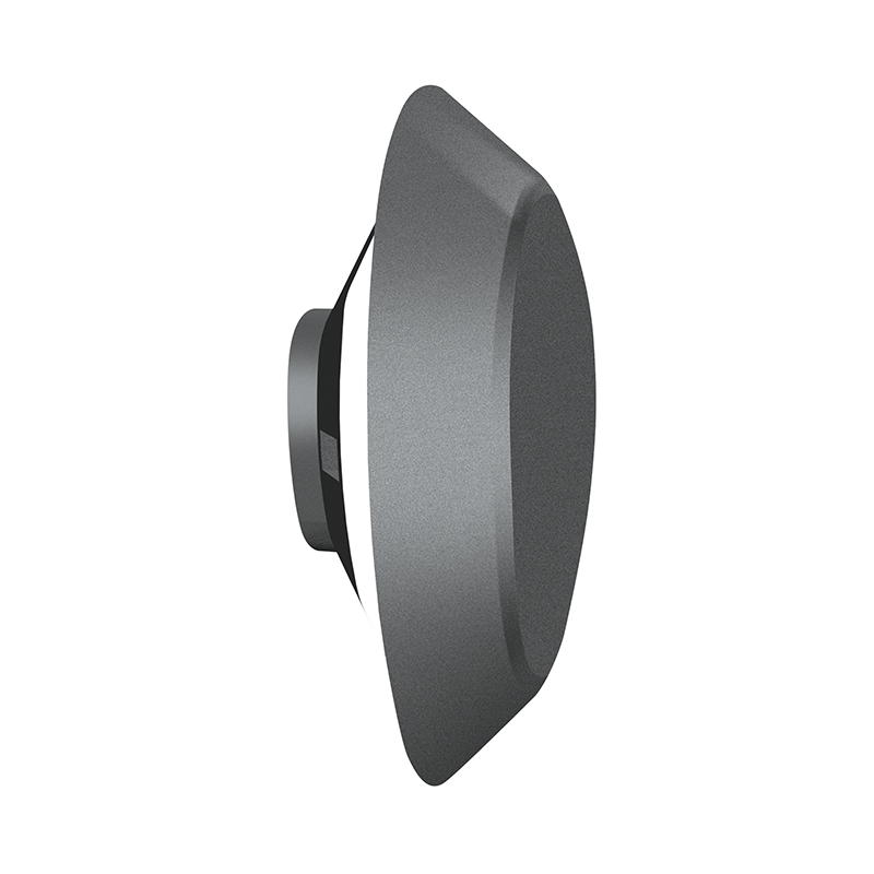 ^LED SMD WALL LUMINAIRE 7W 520LM 330° 230V AC 3.000K DARK GREY CRI80 IP54 30.000HRS LG3804G
