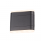 ^LED SMD WALL LUMINAIRE 9W 480LM 110° 230V AC 3.000K DARK GREY CRI80 IP54 30.000HRS LG5381