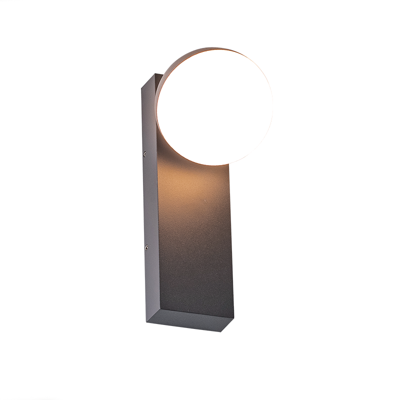^LED SMD WALL LUMINAIRE 10W 580LM 110° 230V AC 3.000K DARK GREY CRI80 IP54 30.000HRS LG5891G