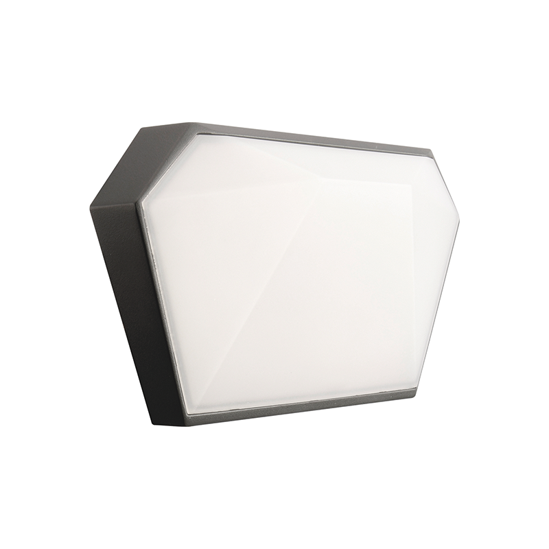 ^LED SMD WALL LUMINAIRE 10W 400LM 120° 230V AC 3.000K DARK GREY CRI80 IP65 30.000HRS LG8203G