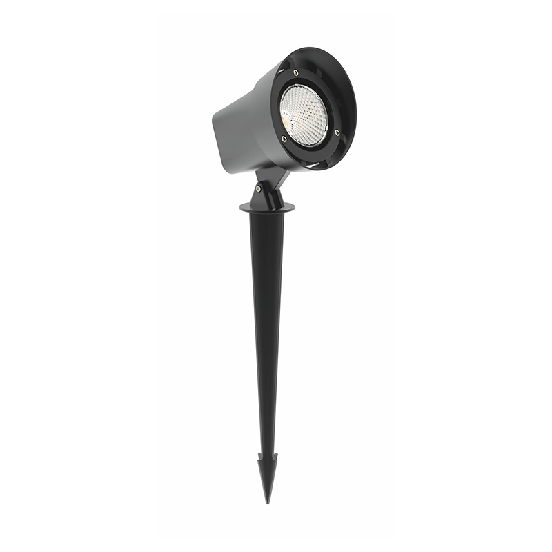 ^LED COB SPOT LUMINAIRE & SPIKE 19W 1400LM 40° 230V AC 3.000K DARK GREY CRI80 IP65 30.000HRS LG9202G