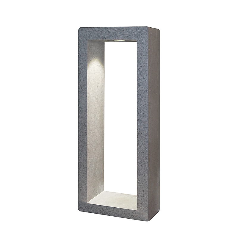 ^LED COB POST LUMINAIRE 5W 130LM 230V AC 3.000K RA80 IP65 30.000HRS BLACK CEMENT MK019B-510