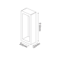 ^LED COB POST LUMINAIRE 5W 130LM 230V AC 3.000K RA80 IP65 30.000HRS BLACK CEMENT MK019B-510