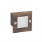 LED STEP LUMINAIRE 70X70 R 2W 3000K 90Lm 230V IP54 RA80 PAS230RS