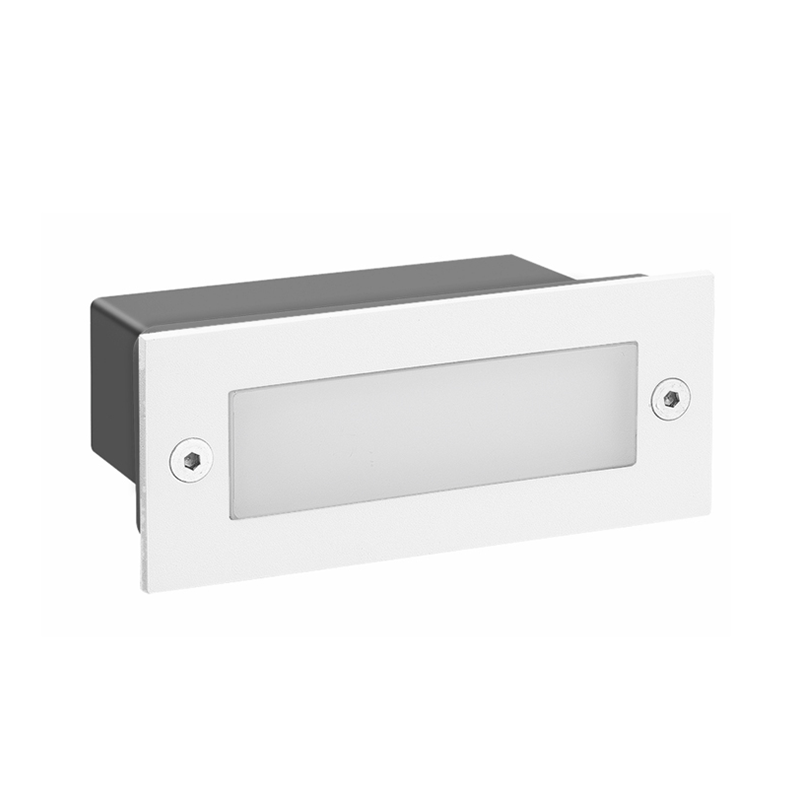 LED STEP LUMINAIRE 110X44 W 2W 3000K 90Lm 230V IP54 RA80 PAS230WP