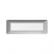 LED WALL RECTANGLE LUMINAIRE GREY 230V AC IP65 4W 3000K 290LM RA80 SLIM31N