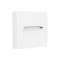 LED WALL SQUARE LUMINAIRE WHITE 230V AC IP65 3W 3000K 200LM RA80 SLIM42W