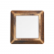 LED WALL SQUARE LUMINAIRE RUST 230V AC IP65 4W 3000K 270LM RA80 SLIM51NR