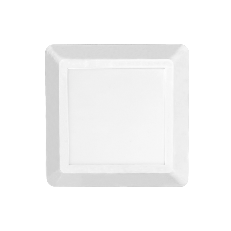 LED WALL SQUARE LUMINAIRE WHITE 230V AC IP65 4W 3000K 270LM RA80 SLIM51NW