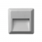 LED WALL SQUARE LUMINAIRE GREY 230V AC IP65 2W 3000K 100LM RA80 SLIM52N