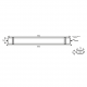 LED LUMINAIRE 30W 652mm 4000K 2750Lm IP66 230VAC PF>0.9Ra80 TETE3040