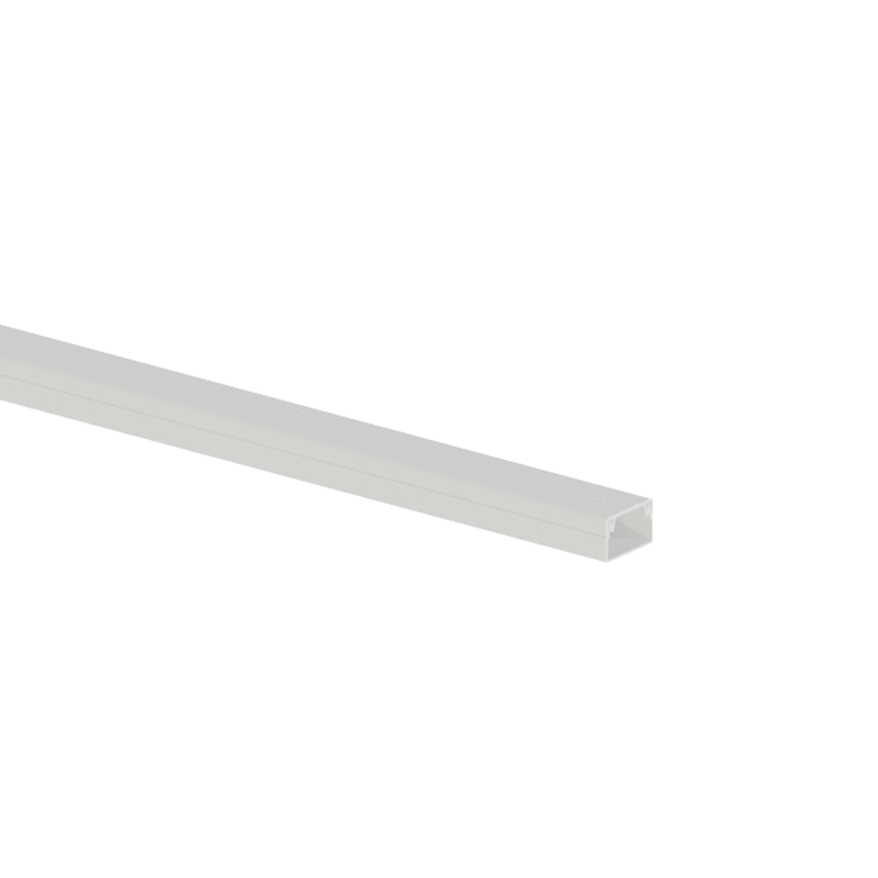 ^ CABLE TRUNKING 12X12mm WITHOUT ADHESIVE TAPE WHITE WITH DOUBLE LOCK NX1510WDL