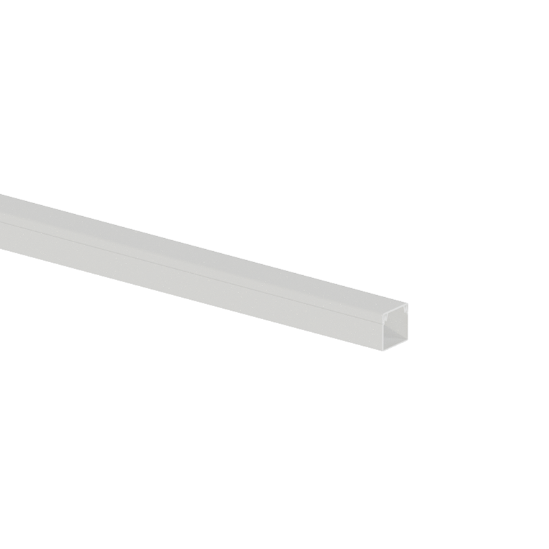 ^CABLE TRUNKING 16X16mm WITHOUT ADHESIVE TAPE WHITE WITH DOUBLE LOCK NX1616WDL