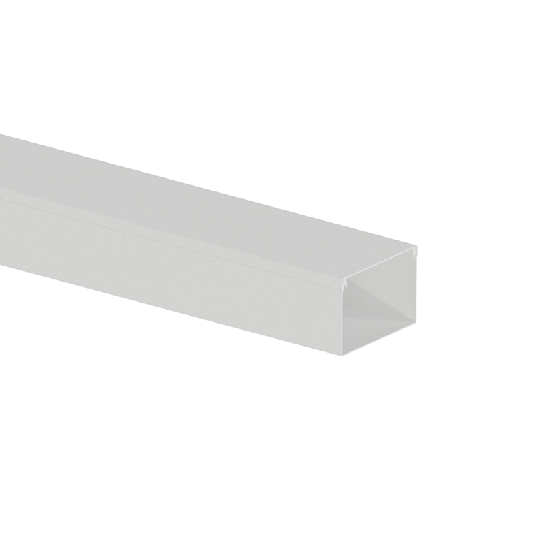 ^CABLE TRUNKING 40X25mm WITHOUT ADHESIVE TAPE WHITE WITH DOUBLE LOCK NX4025WDL