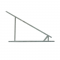 INSTALLATION TRIANGLE OF SINGLE PV PANEL ON FLAT ROOFTOP ACATRIANGLESNG