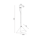 ^ PHASING OUT PENDANT LIGHTING 2ΧE14 BROWN+BEIGE METAL D32ΧΗ120CM DIOSCURI EF23P233BB