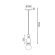 ^ PHASING OUT PENDANT LUMINAIRE 1XE27 WOOD+ LEATHER D6XH120CM MEMPHIS OD7811P6 ^ PHASING OUT PENDANT LUMINAIRE 1XE27 WOOD+ LEATHER D6XH120CM MEMPHIS OD7811P6