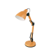 DESK LAMP 1ΧΕ27 ORANGE METAL Φ15ΧΦ12ΧΗ50CM KINGSTON 2918OR