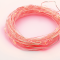 100 LED STRING LIGHTS TIMER RED SILVER COPPER WIRE & BAT.3XAA IP44 10m+10cm X01100415