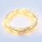300 LED STRING LIGHTS WARM WHITE SILVER COPPER WIRE ADAPTOR(6VDC) & 8 FUNCTIONS IP44 30m+3m 7.2W XSW300WWAF44