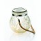 30 WW SOLAR LEDS, GLASS JAR, COPPER WIRE STRING LIGHTS, BAT., SOLAR, SILVER COPPER WIRE, IP44, Φ12.5xH14.5cm X04301424