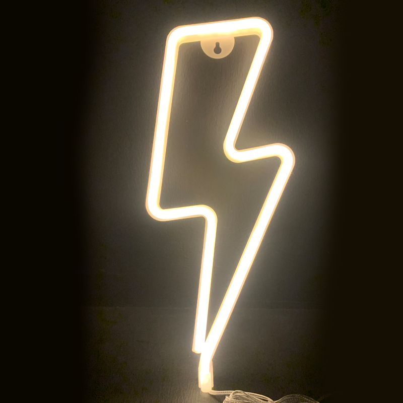 FLASH, 98 NEON LED LIGHTS WITH BATTERY (3xAA)/USB, WW, IP20, 34x2x13cm F040013182