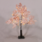 ^ “SNOW FLOWER TREE” 29 WW LED LIGHTS IP20 3xAA H:60CM BASE: 10x10CM X1029115