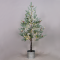 ^ “SNOW PINE TREE WITH RED CHERRY AND POT” 168 WW LED LIGHTS ADAPT. (4,5V) IP44 H:120CM Ø20CM 3M LEAD CABLE X10168144