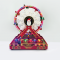 LED DECOR MULTICOLOR VILLAGE ROTATING WHEEL+MUSIC 3AA BAT 23Χ14Χ28CM X0334