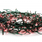 300LED STRING LIGHTS PER 5cm MULTICOLOR ADAPTOR 31VDC & CONNECTABLE MAX 2 SETS IP44 3m GREEN CABLE X08300411
