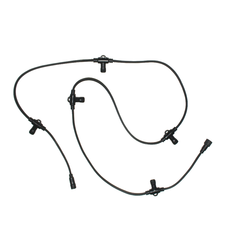 ^ CABLE CONNECTOR FOR MOTIF 2-WIRE ROPE LIGHT (1 TO 5), IP44, 2.5m XCONR5OUT