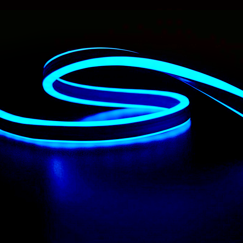 100LED/M LED NEON ROPE LIGHT BLUE STEADY DOUBLE SIDE 50m IP44 1.5m CABLE WITH 3 SETS PLUG,CONNECTORS AND END CAPS X08546412