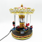 LED DECOR WW VILLAGE ROTATING CAROUSEL+MUSIC 3AA BAT 20,5Χ20,5Χ25,5CM X0336