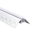 ISLA ALUMINUM PROFILE P122 WITH OPAL PC DIFFUSER 2m/pc P122U